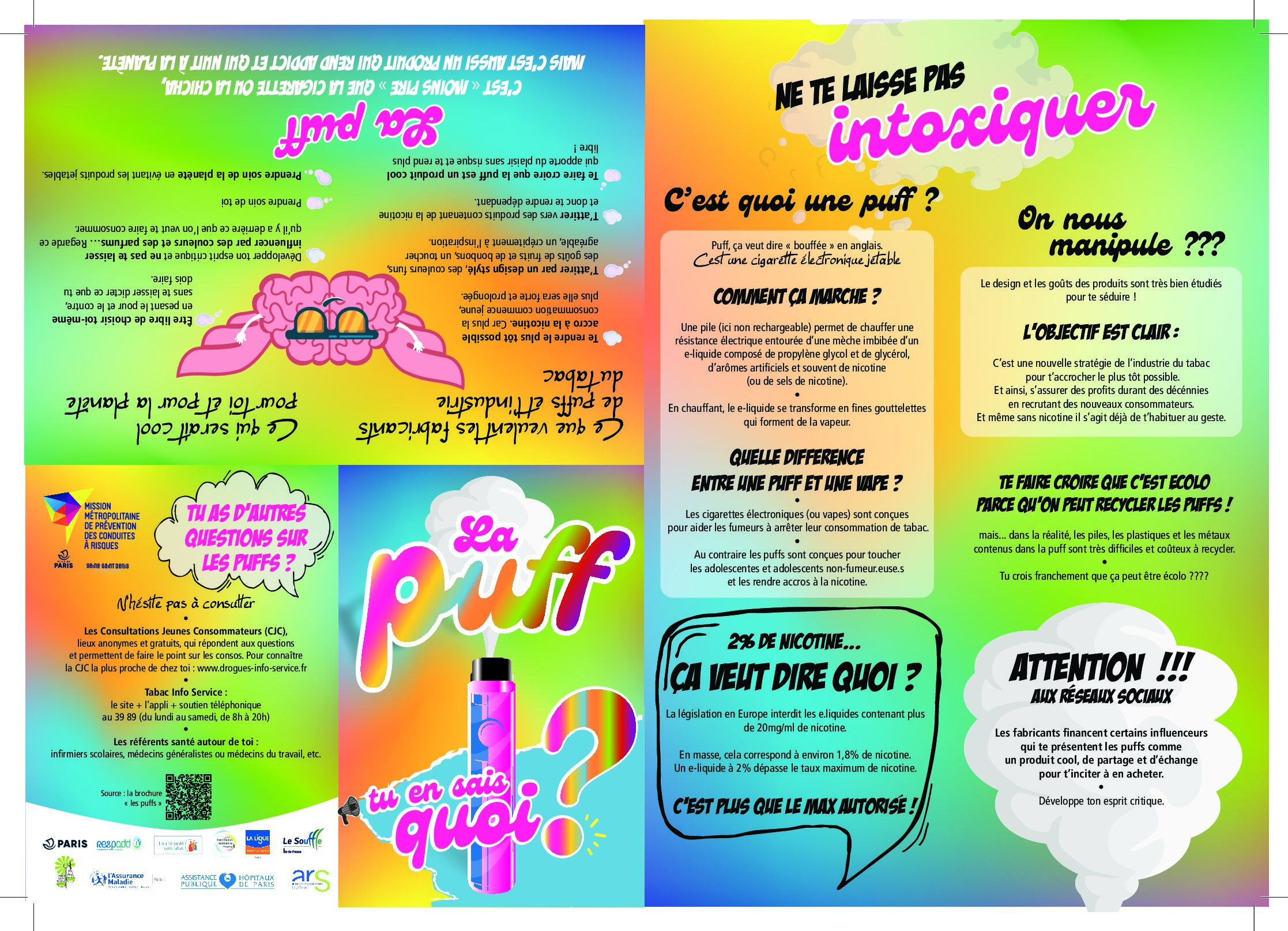 La Puff Tu En Sais Quoi RESPADD   Flyer PUFF Pdf 